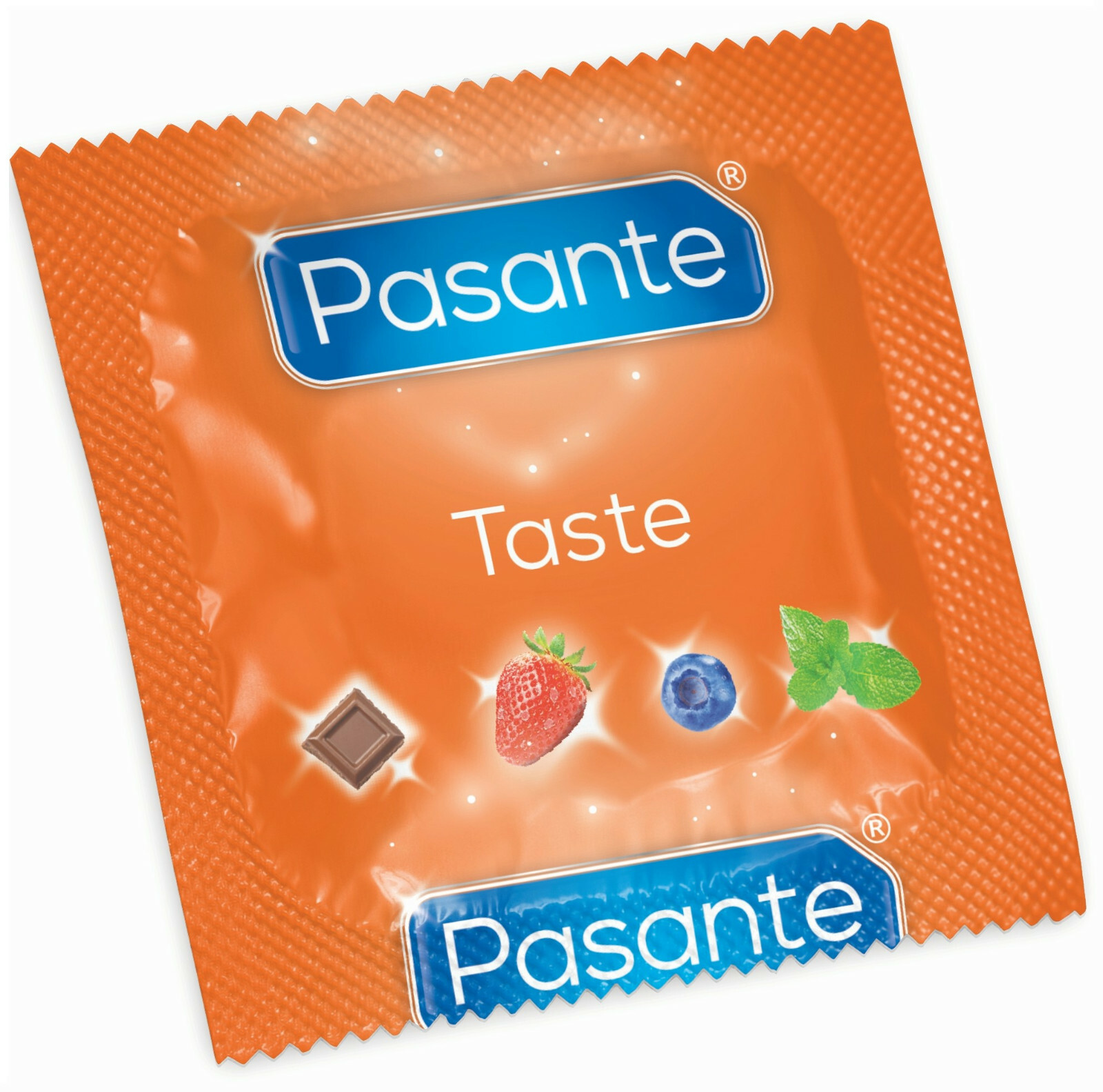 Preservativi Profilattici Pasante BLUEBERRY Mirtillo Colorati Blue Box da 144