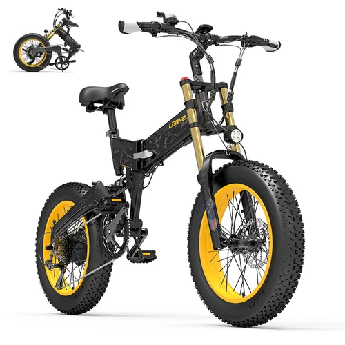 Lankeleisi X3000 PLUS Elektrofahrrad 1000W 20ZOLL E-Citybike 17.5AH Mountainbike - Bild 25 von 31