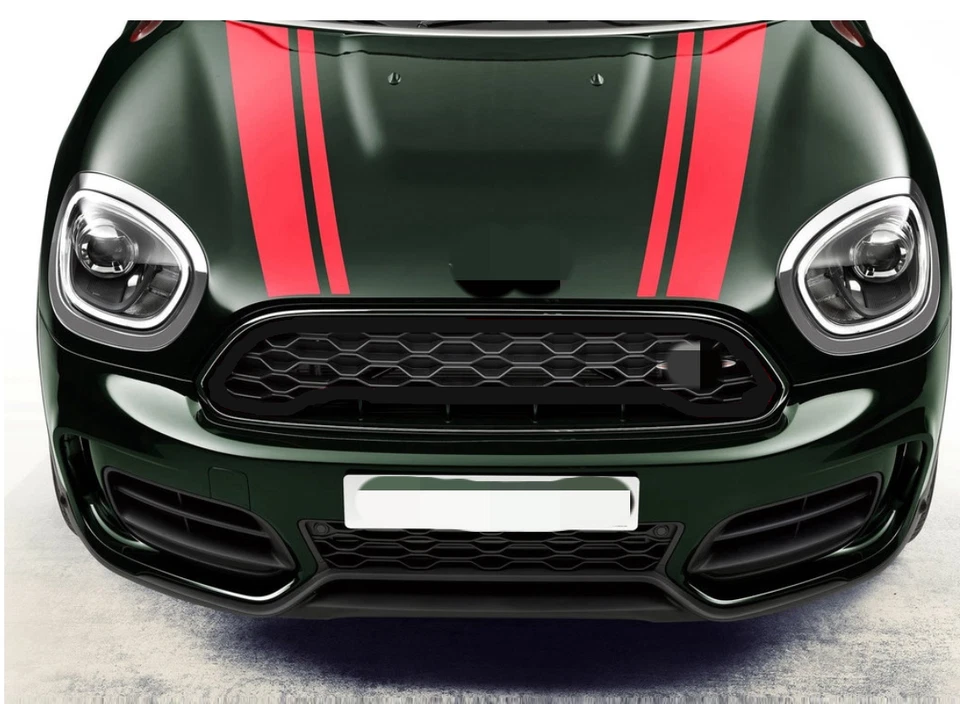 Graphic Car Hood Decal Side Stripe Sticker For Mini Countryman F60 Cooper JCW — 第 3/4 张图片