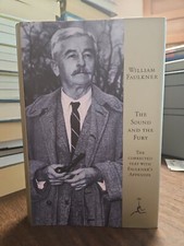 The Sound and the Fury by William Faulkner (Modern Library Edition Hardcover DJ)