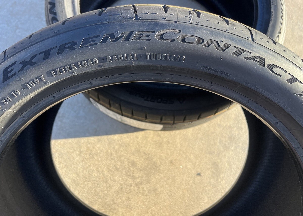 Set of TWO BRAND NEW 275/35ZR19 100Y Continental ExtremeContact