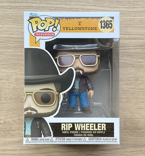 Funko Pop Yellowstone Rip Wheeler #1365 + Free Protector