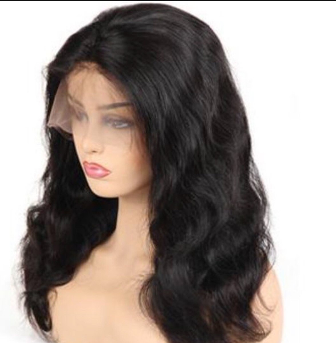 24 in Body Wave Human Hair 4x4 Lace Closure Wig | eBay display picture 3