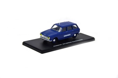 Miniature Peugeot 204 Gendarmerie 1:43 Eligor - Métal Diecast, Occasion