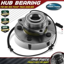 Conjunto de cojinete de cubo de rueda delantera con sensor ABS para Dodge Ram 1500 2009-2011