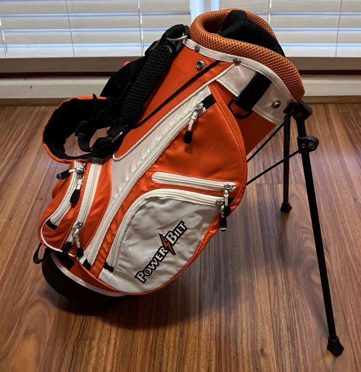 Bag Orange White Dual Strap 23&rdquo; 5 Way Divider