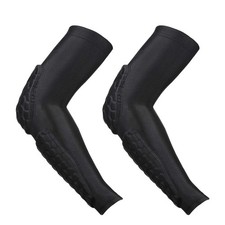 Arm Elbow Sleeves, 2 Pack Honeycomb Crashproof Arm Elbow Pads for Youth Adu...