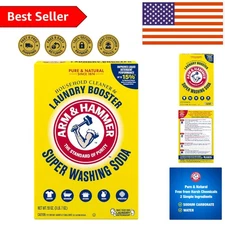 Super Washing Soda Laundry Booster 55 oz - Fragrance-Free Odor Eliminator
