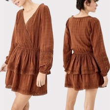 Nwt American Eagle Bohemian Tiered Western Dress
