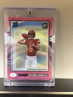 2024 Panini Donruss Optic - Rated Rookie Jayden Daniels #248 Pink Prizm (RC)