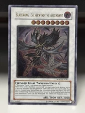 Yugioh! MP Blackwing - Silverwind the Ascendant - SOVR-EN041 - Ultimate Rare - U