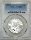 1954-D Franklin Half Dollar PCGS MS64FBL Frosty PQ Just Graded New Holder #R261E