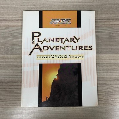 Planetary Adventures Band 1 Federation Space Star Trek The Next Generation RPG
