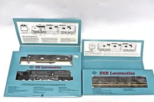 HO Proto 2000 23180 & 23182 Atlantic Coast Line E6AB Diesel Set in Black NEW