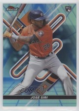2022 Topps Finest Blue/Aqua Vapor Refractor 135/250 Jose Siri #14 c4i
