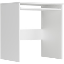 Kleiner weißer Laptop-Tisch 50 x 70 cm - N1