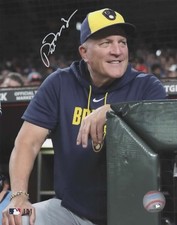 PAT MURPHY Signed 8x10 Photo #5 AUTO - Milwaukee Brewers MLB