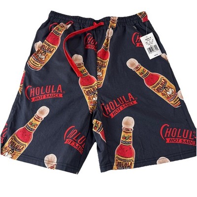 Cholula Hot Sauce Men's Shorts Size Small With Drawstring & Pockets cotton new