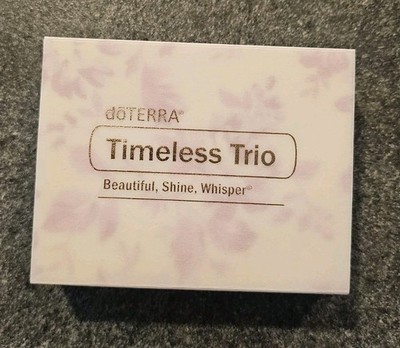 doTERRA Timeless Trio Essential Oil Set Beautiful, Shine, Whisper Perfume 2031