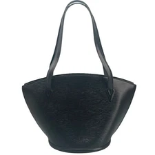 LOUIS VUITTON Saint Jacques Shopping M52262 Black Ladies Handbag