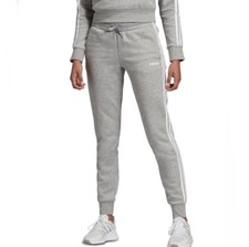 Adidas Essentials 3-Stripes Cotton Fleece Joggers, Size S