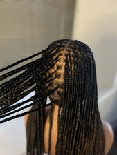 Ready To Ship Next Day, free Shipping Full Lace Bone Straight Braided Wig.