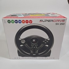 Superdrive Sv250 Racing Steering Wheel Pedals For Ps4 Ps3 Pc Xbox One Switch
