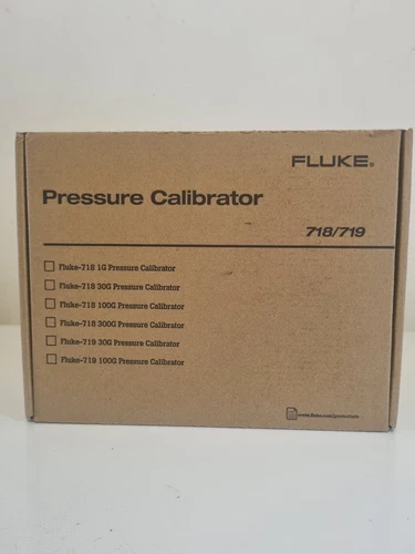 Fluke 718 -30g Pressure Calibrator, 850mbar to 2 bar, -85 - 206.842 KPa. New - Picture 2 of 3