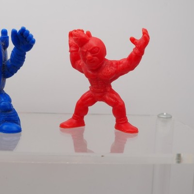 Vintage Kinnikuman MUSCLE Figures Lot 8pc Japan Kinkeshi 1980s