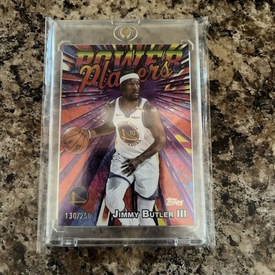 2025-26 Topps - Power Players Jimmy Butler #PP-10 Purple Holofoil /250