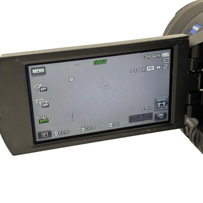 Sony FDR-AX100 4K Camcorder - Black for sale online | eBay