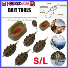 For Carp Fishing Tools Bait Holder Lead Sinker Mould Kit Inline Method Feeders