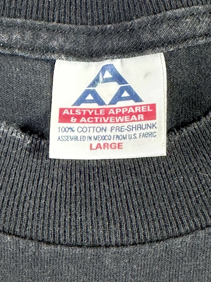 Camiseta De Colección 1998 WCW NWO The PAC Is In The House L Negra Roja Lucha Hogan Foto 2 de 4