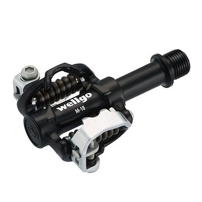 WELLGO PEDAL, AUTOMATISCH, MTB BTT, BERG CLIP kompatibel mit SHIMANO FAHRRAD