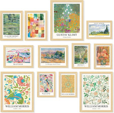 Vintage Eclectic Wall Art Prints - Artsy Maximalist Decor Gallery Wall Prints fo