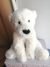 Jellycat Perry Polar Bear Retired Rare Medium Plush Toy Collectable