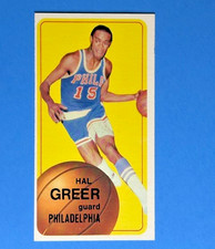 1970-71 Topps #155 Hal Greer Guard Philadelphia 76ers