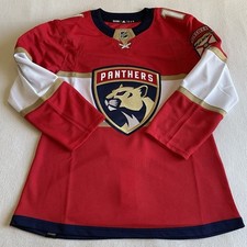 Adidas Florida Panthers Jonathan Huberdeau Home Hockey Jersey Men Size 44 Red