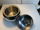 Vintage 50s West Bend Penguin Hot & Cold Server Ice Bucket Bakelite Handles MCM — photo 5