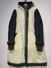 USED SACAI BOA MILITARY MA-1 DOCKING MOD COAT GOOD