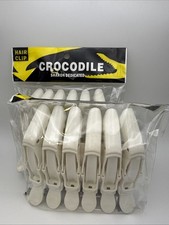 2 Packs Crocodile Hair Clips, 6 Clips Per, Professional Salon Sectioning Clips