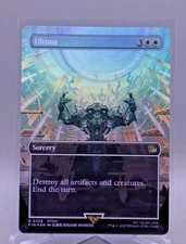Ultima, Sorcery (Borderless) Final Fantasy Foil K179