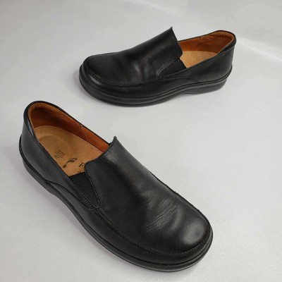 Birkenstock Footprint Napoli Black Loafers Slip On Shoes Mens Size