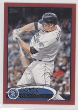 2012 Topps Target Red Border Chase Headley #388 5x3