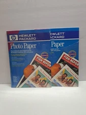 HP Deskjet Satin Gloss Photo Paper 125 lb 8.5x11 20 Sheets Sealed **read Descrip