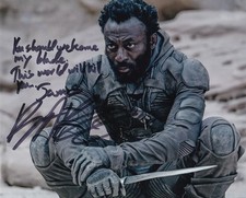 BABS OLUSANMOKUN signed autograph 20x25cm DUNE in person autograph COA
