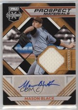 2021 Elite Extra Edition Prospect Materials Signatures Mason Black Auto 0nr3