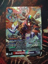 Digimon AncientGreymon Super Rare Alt Art BT17-017