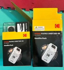 Kodak Pixpro Orbit360 4K VR Camera Satellite Pack  Complete Open box - New!