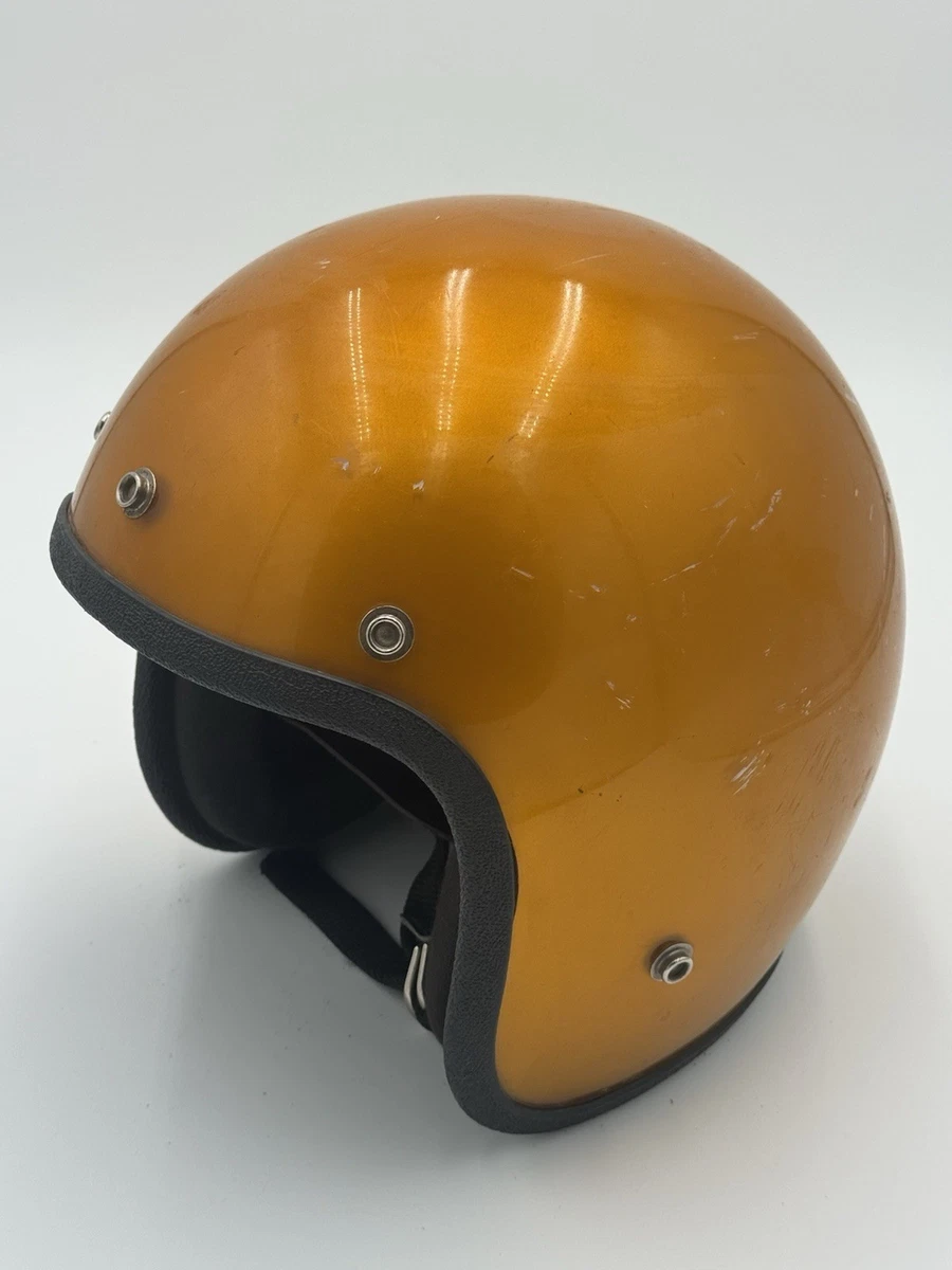 Gold Open Faces Helmets for sale | eBay